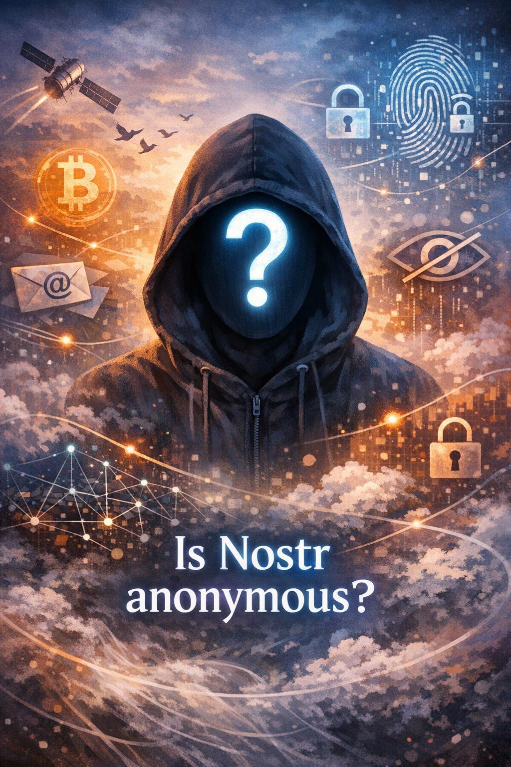 Is Nostr anonymous?