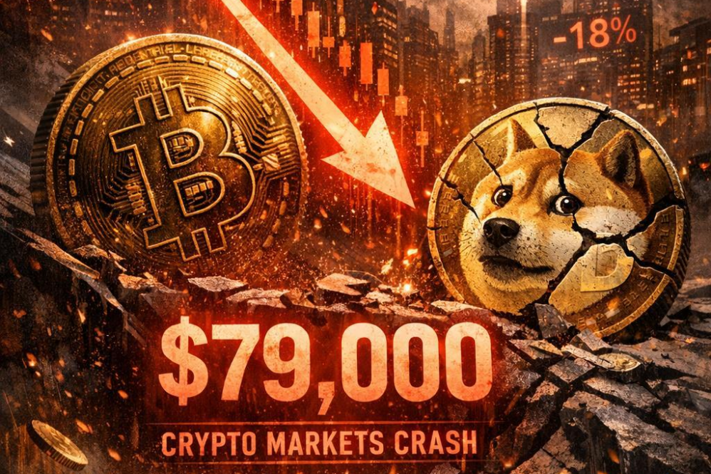 Bitcoin slips to $79,000, DOGE leads majors losses as negative funding rates set 10-year record