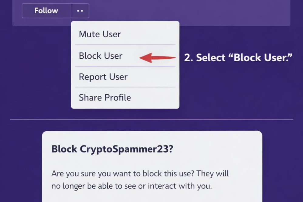 Can you block users on Nostr?