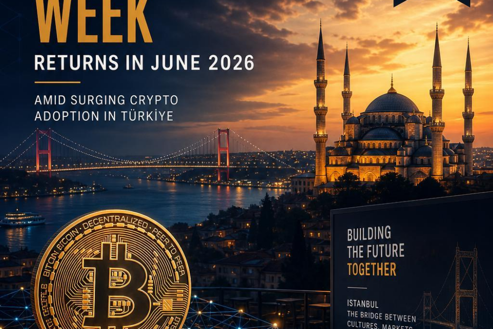 Istanbul Blockchain Week returns in June 2026 amid surging crypto adoption in Türkiye