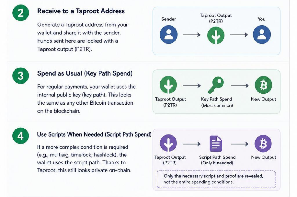 How to Use Taproot
