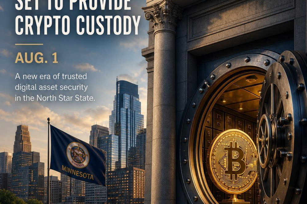 Minnesotan banks and credit unions set to provide crypto custody Aug. 1