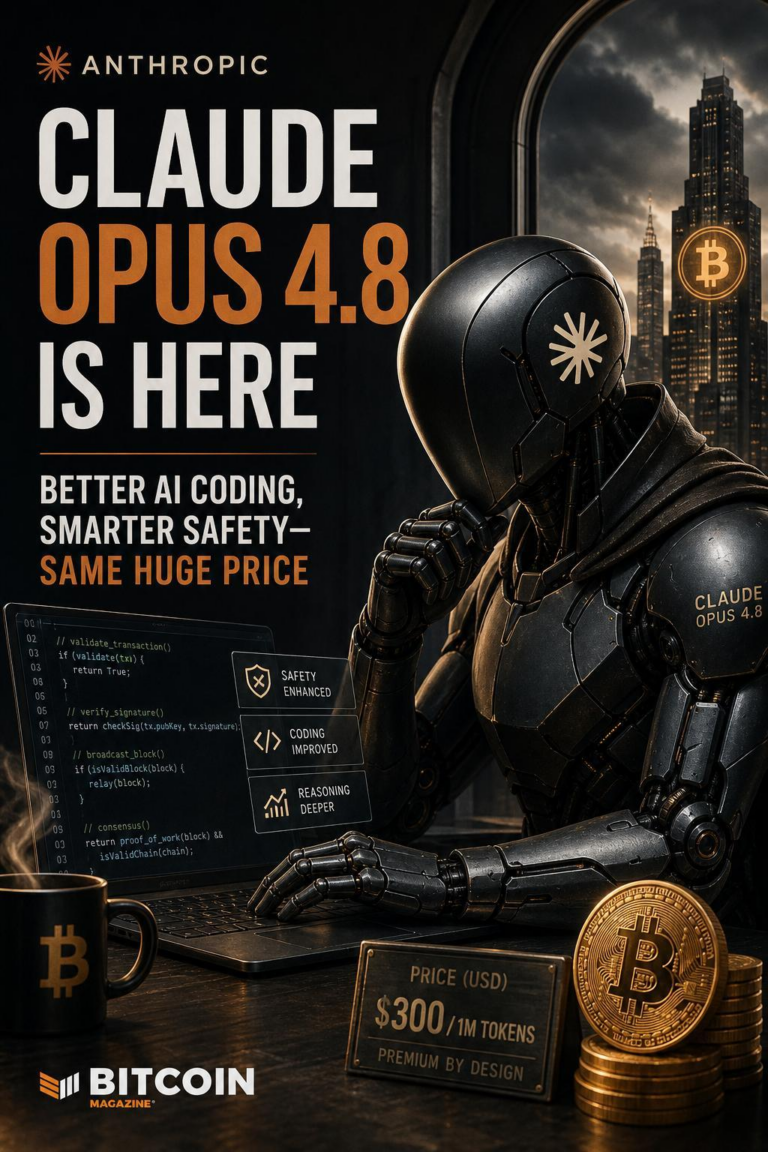 Anthropic’s Claude Opus 4.8 Is Here: Better AI Coding, Smarter Safety—Same Huge Price