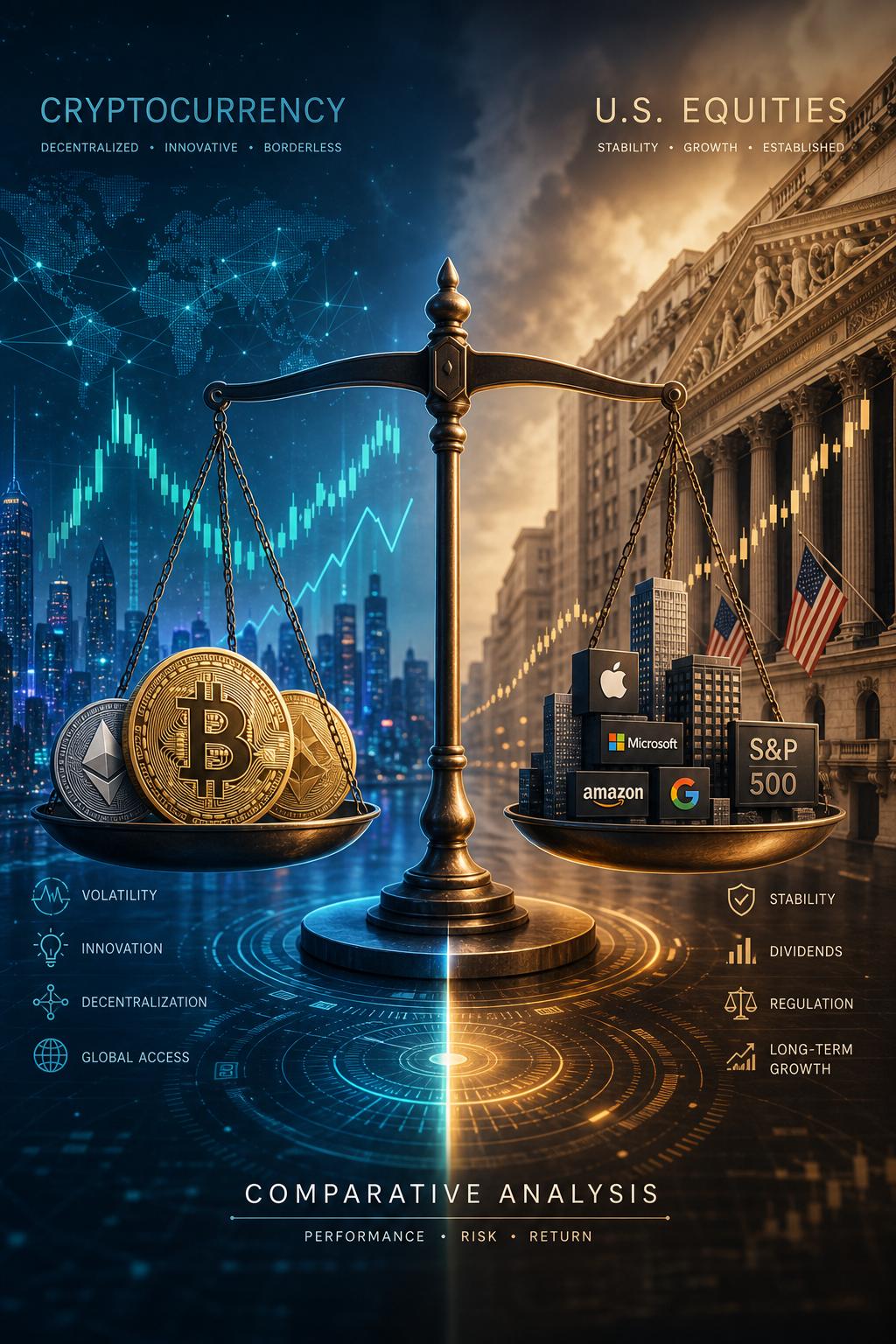 Bitcoin slides to April lows as crypto diverges from record-chasing U.S. equities Comparative Analysis of cryptocurrency and U.S. Equity Performance Dynamics