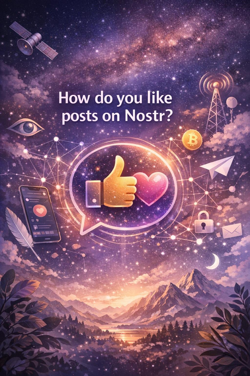 How do you like posts on Nostr? How do you like posts on Nostr?