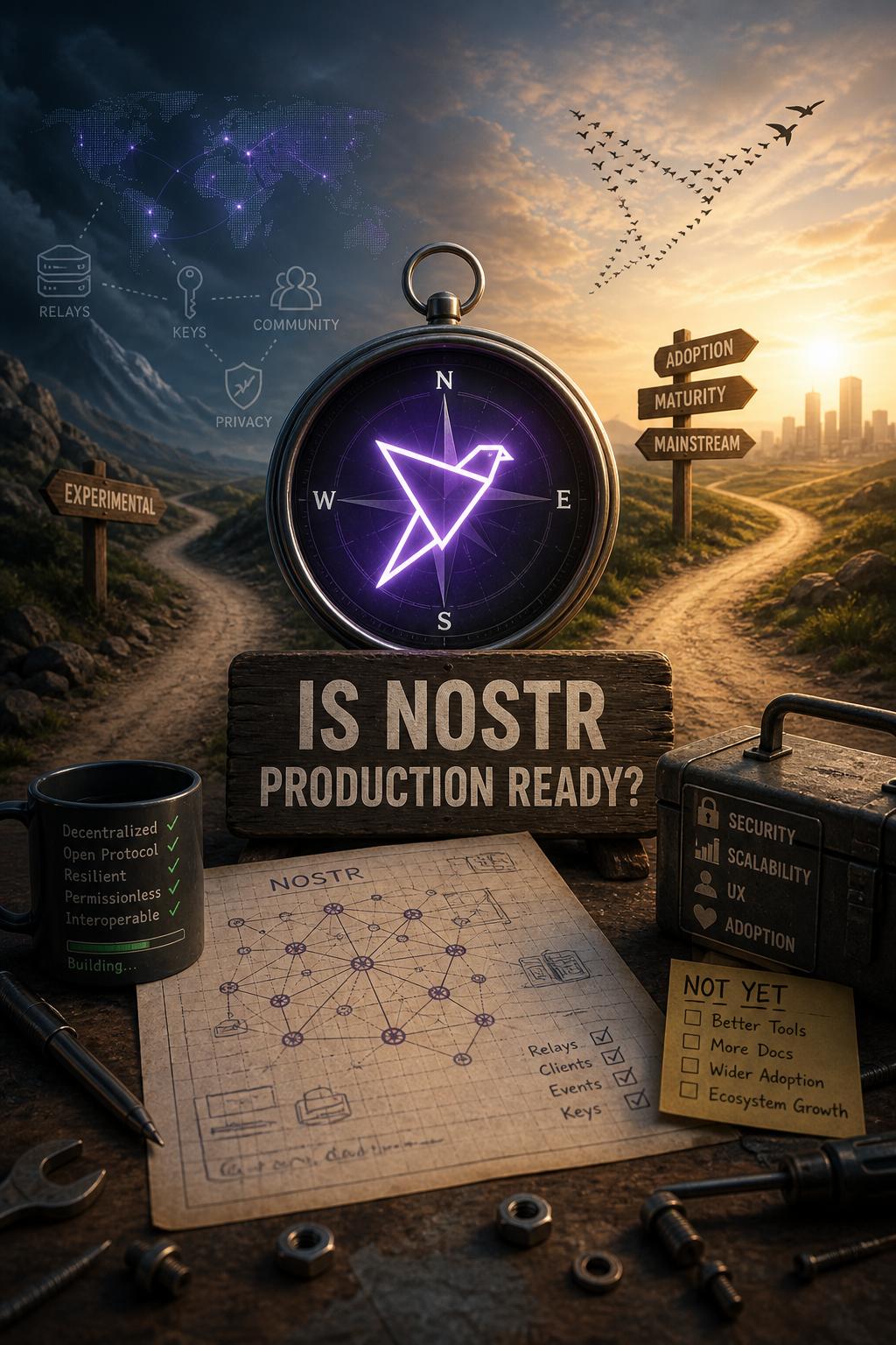 Is Nostr production ready? Is Nostr production ready?