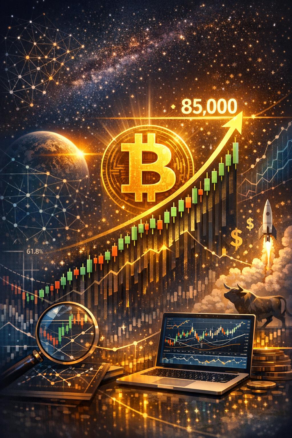 Three signals pointing to a possible bitcoin move to $85,000 technical Analysis Reveals Key Patterns Supporting a Surge to Eighty-Five Thousand Dollars