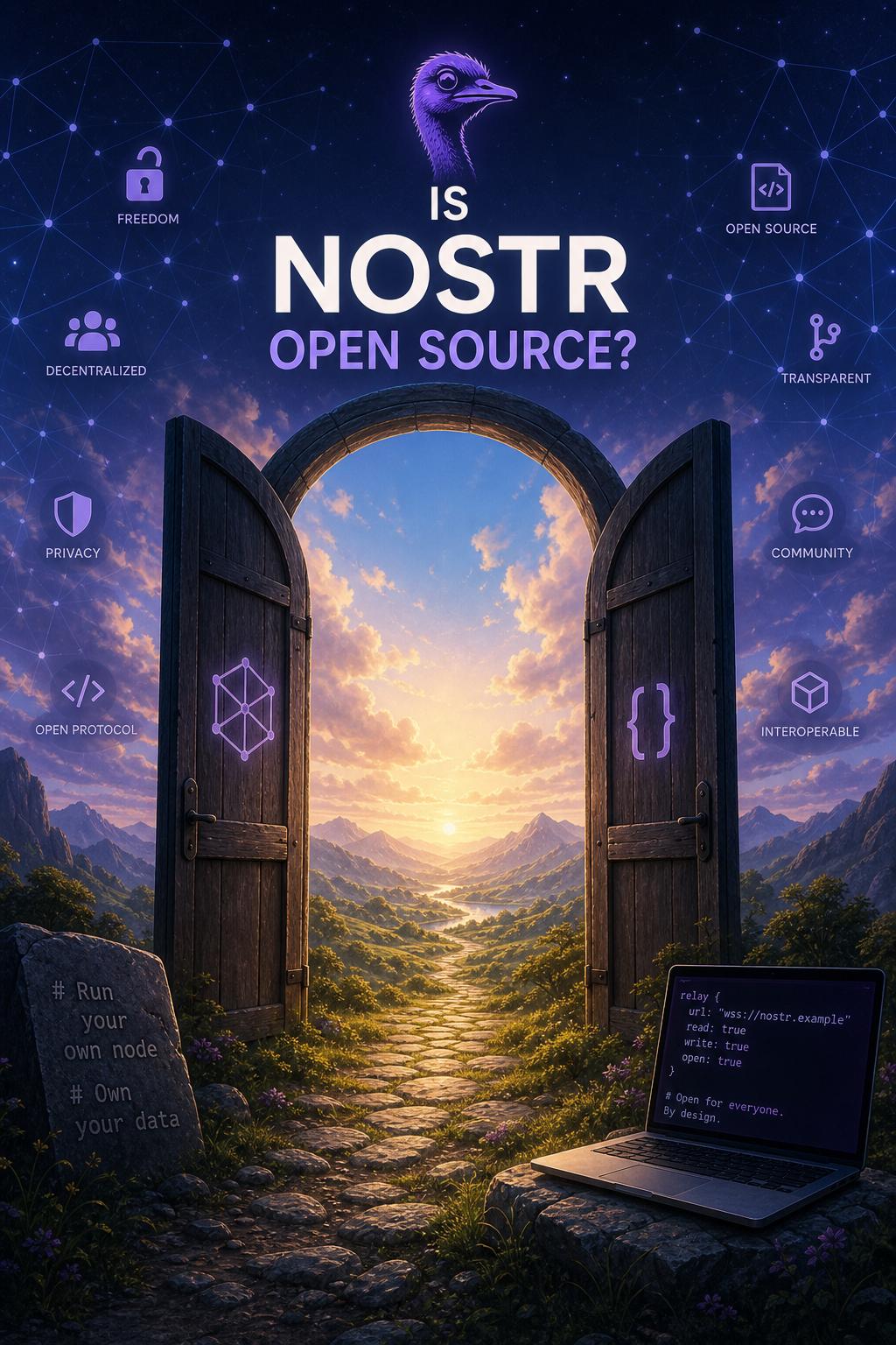 Is Nostr open source? Is Nostr open source?