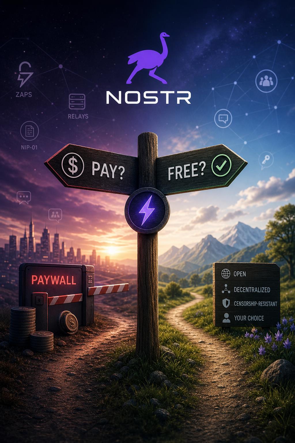 Do you need to pay to use Nostr? Do you need to pay to use Nostr?