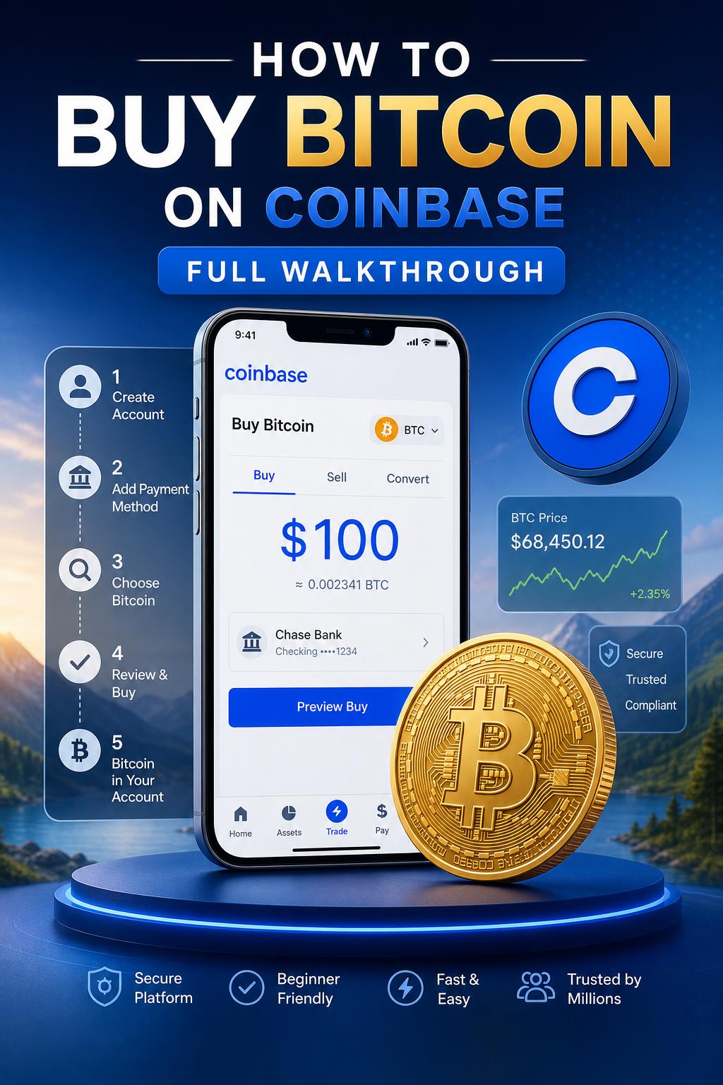 How to Buy Bitcoin on Coinbase: Full Walkthrough How to Buy Bitcoin on Coinbase: Full Walkthrough