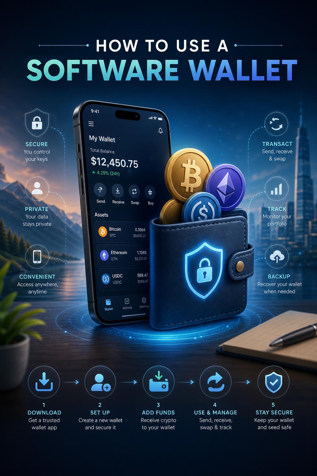 How to Use a Software Wallet How to Use a Software Wallet