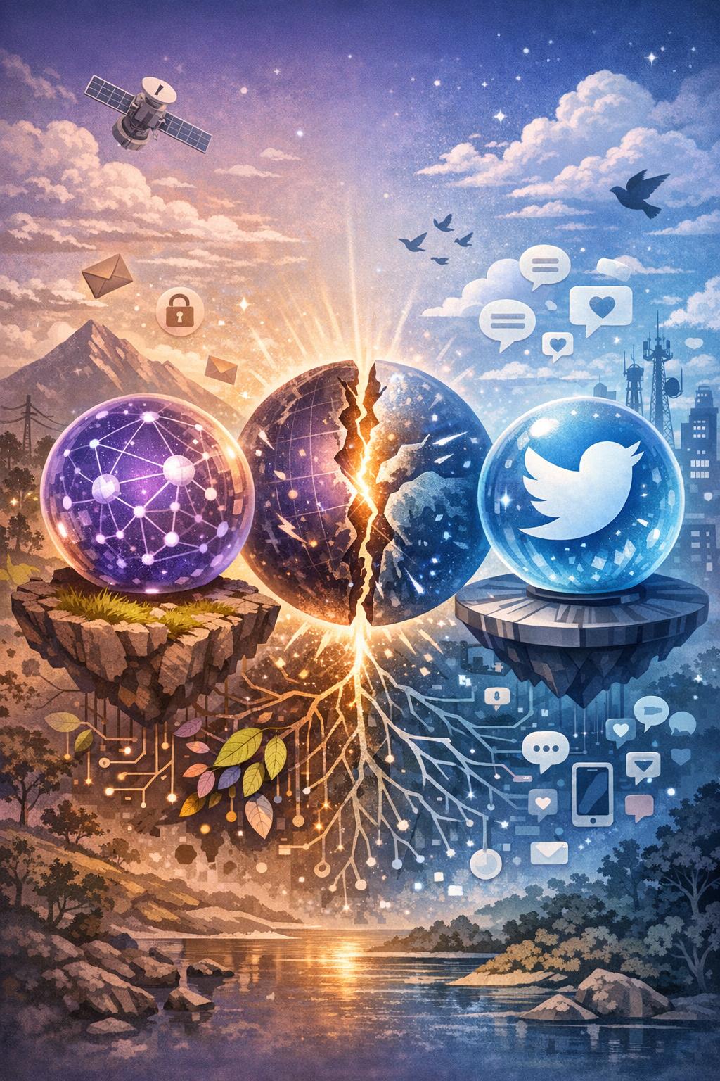 How is Nostr different from Twitter? How is Nostr diffrent from Twitter?