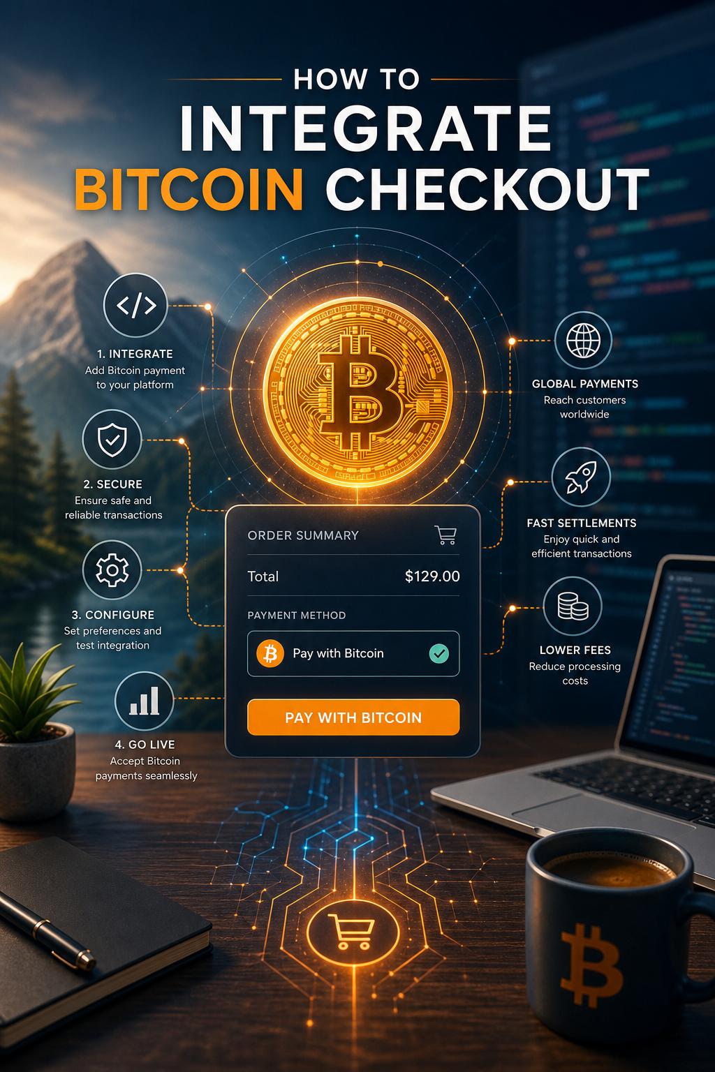 How to Integrate Bitcoin Checkout How to Integrate Bitcoin Checkout