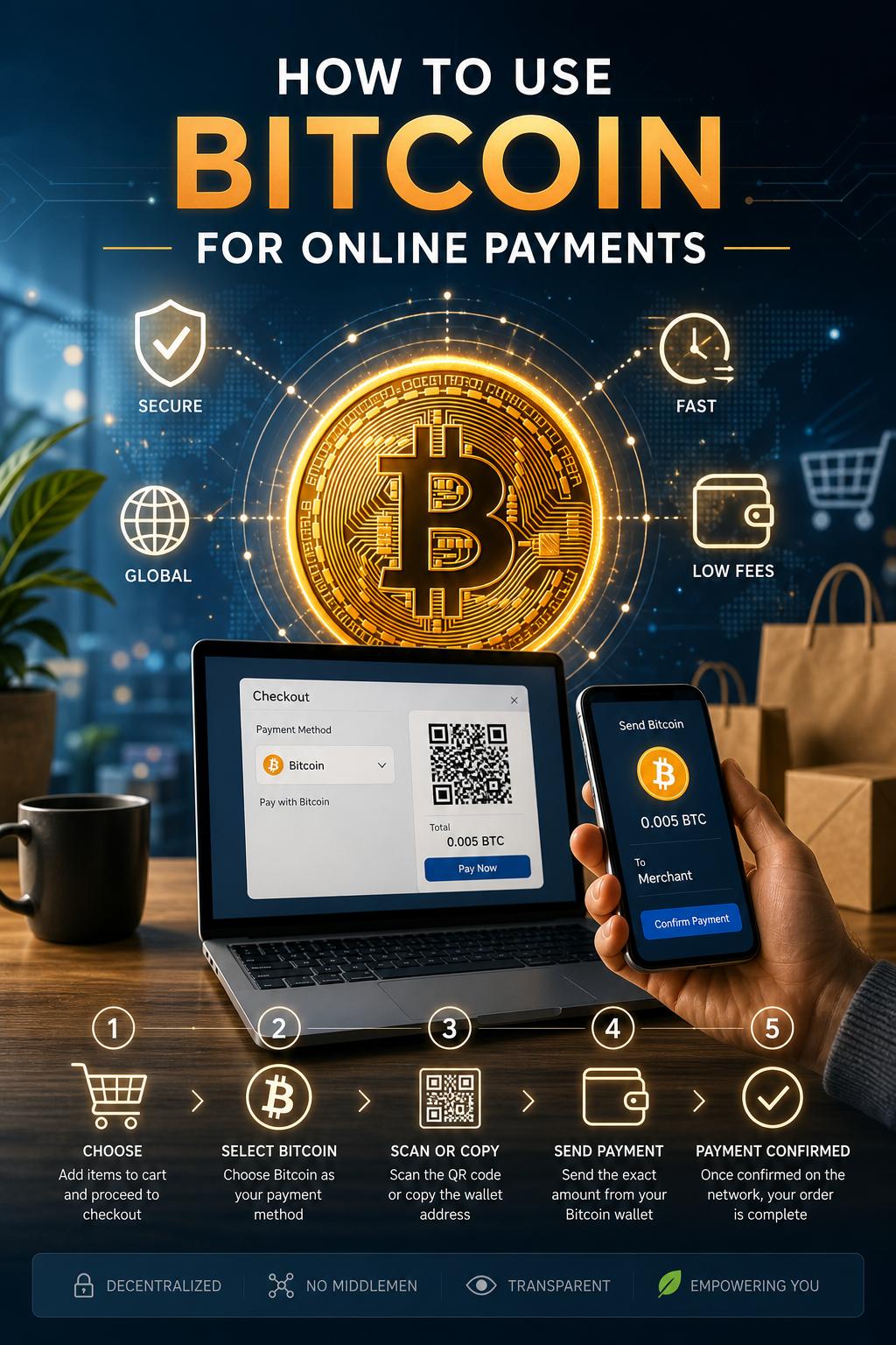 How to Use Bitcoin for Online Payments How to Use Bitcoin for Online Payments
