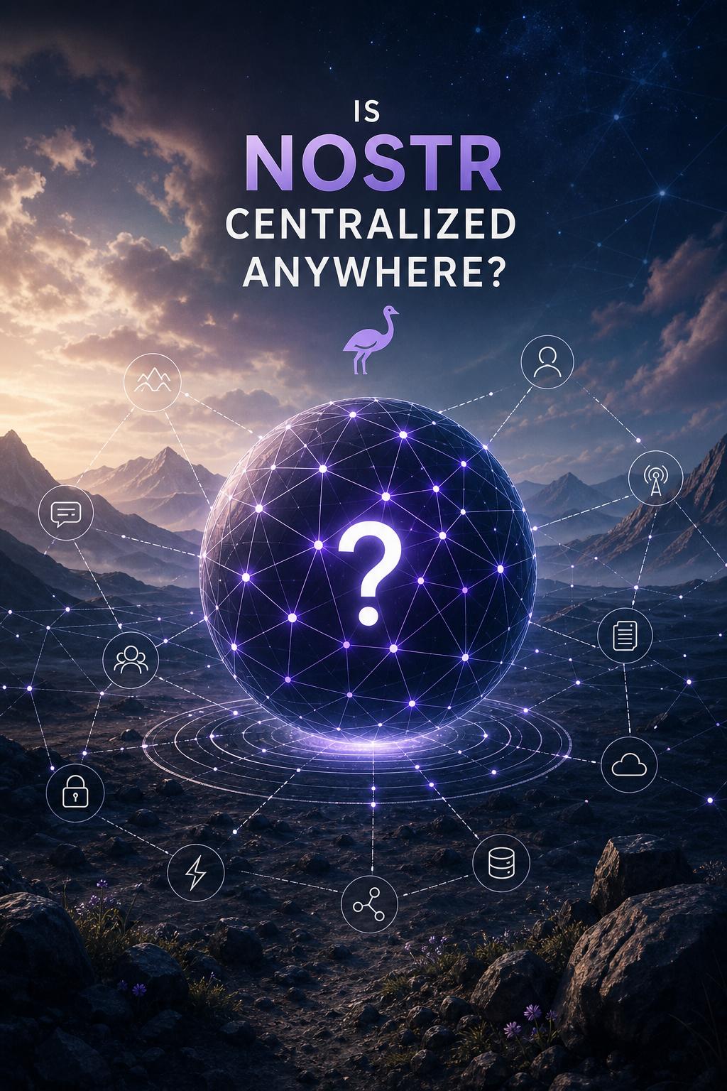 Is Nostr centralized anywhere? Is Nostr centralized anywhere?