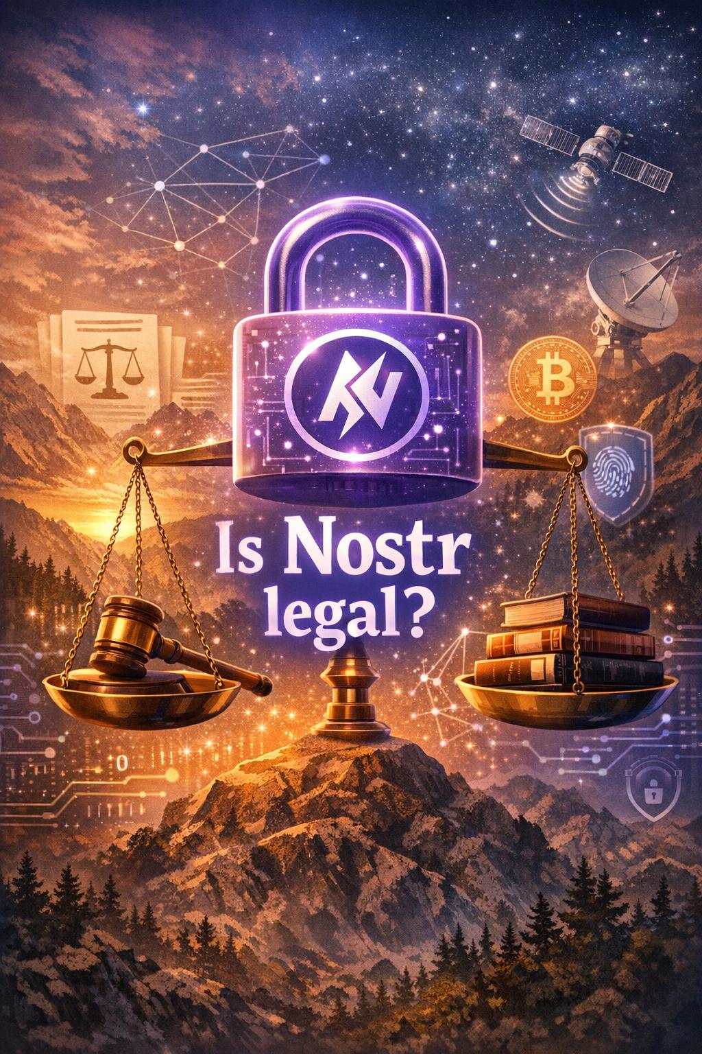 Is Nostr legal? Is Nostr legal?