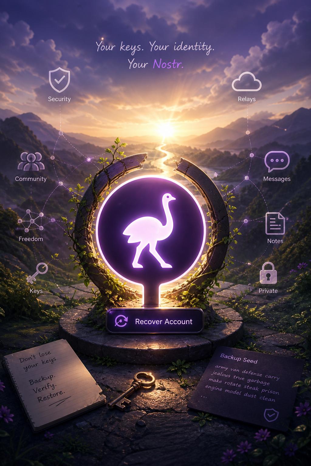 Can I recover my Nostr account? Can I recover my Nostr account?