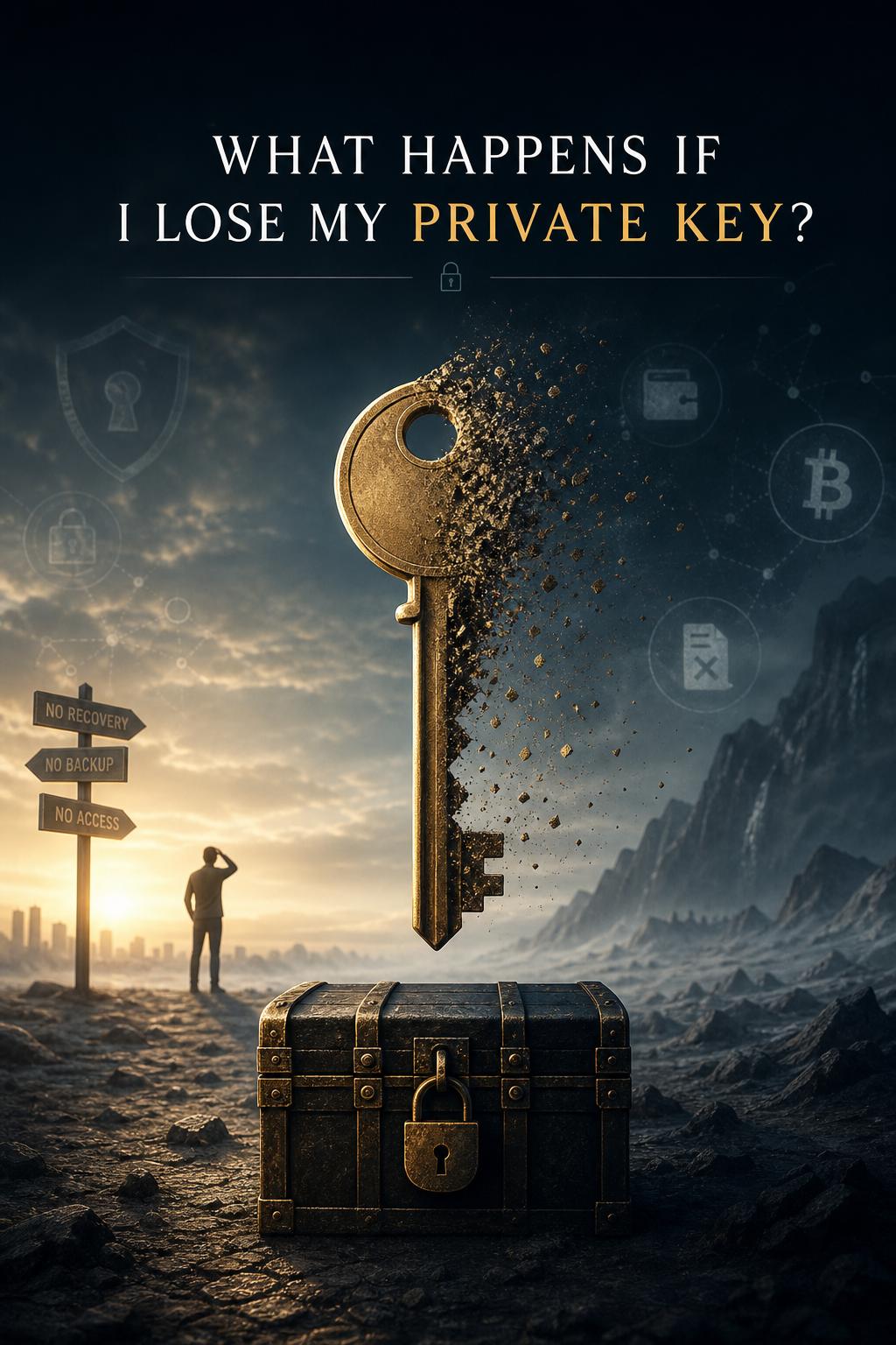 What happens if I lose my private key? What happens if I lose my private key?