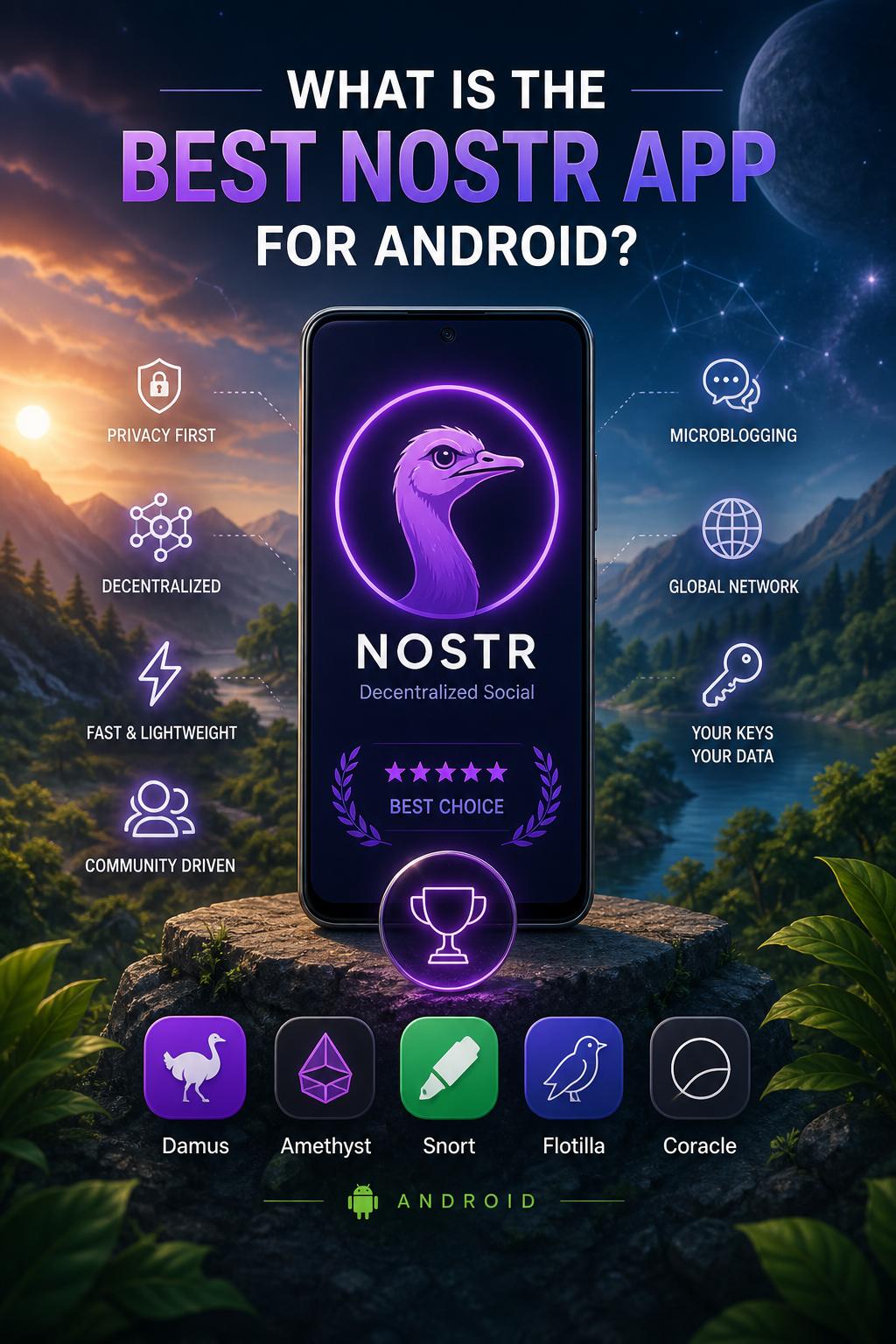 What is the best Nostr app for Android? What is the best Nostr app for Android?