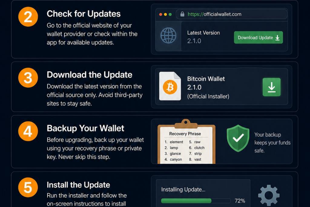 How to Upgrade Bitcoin Wallet