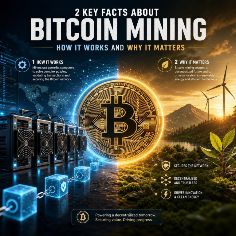 2 Key Facts About Bitcoin Mining: How It Works and Why It Matters