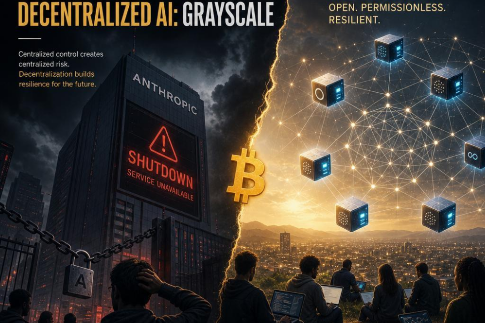 Anthropic shutdown makes a strong case for decentralized AI: Grayscale
