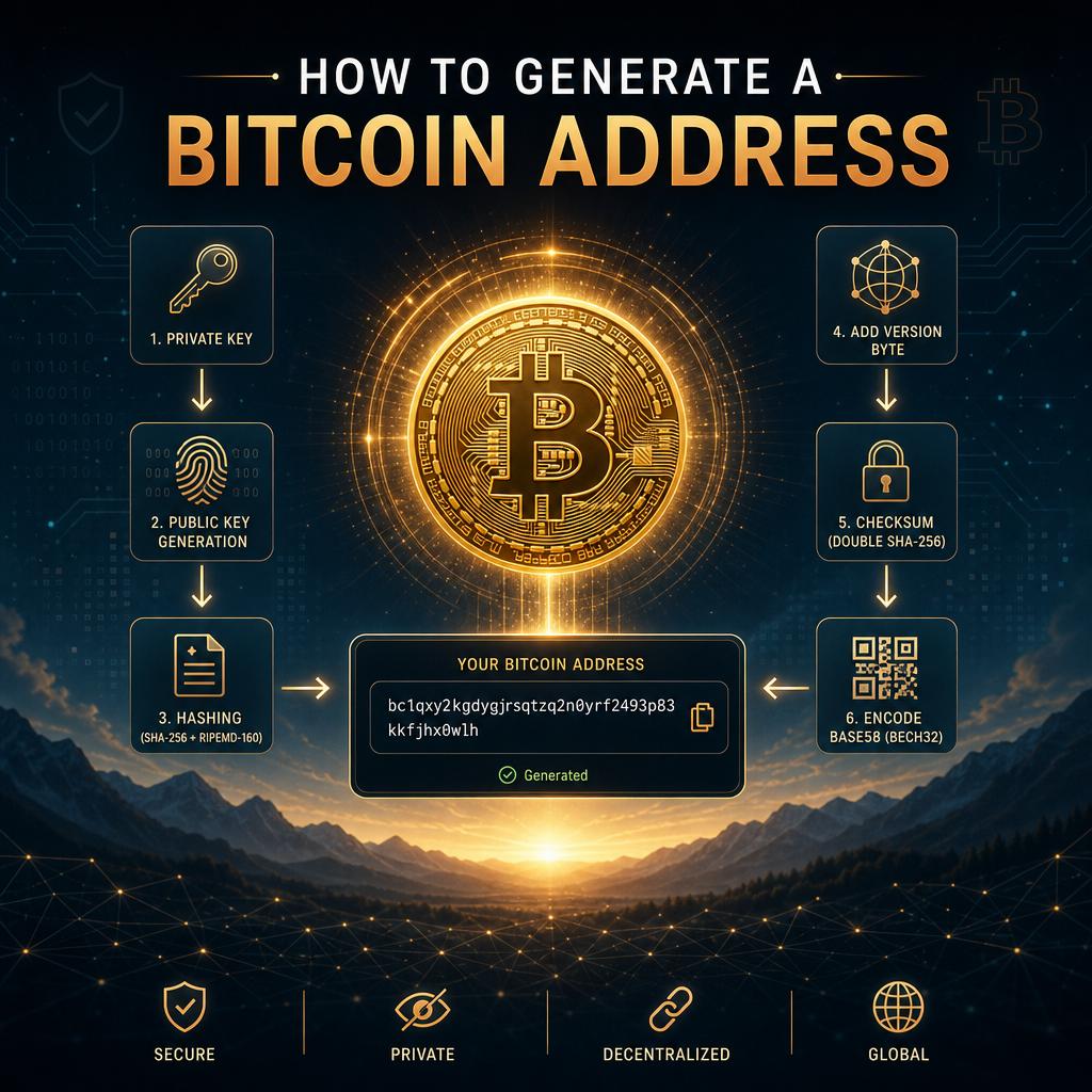 How to Generate a Bitcoin Address How to Generate a Bitcoin Address