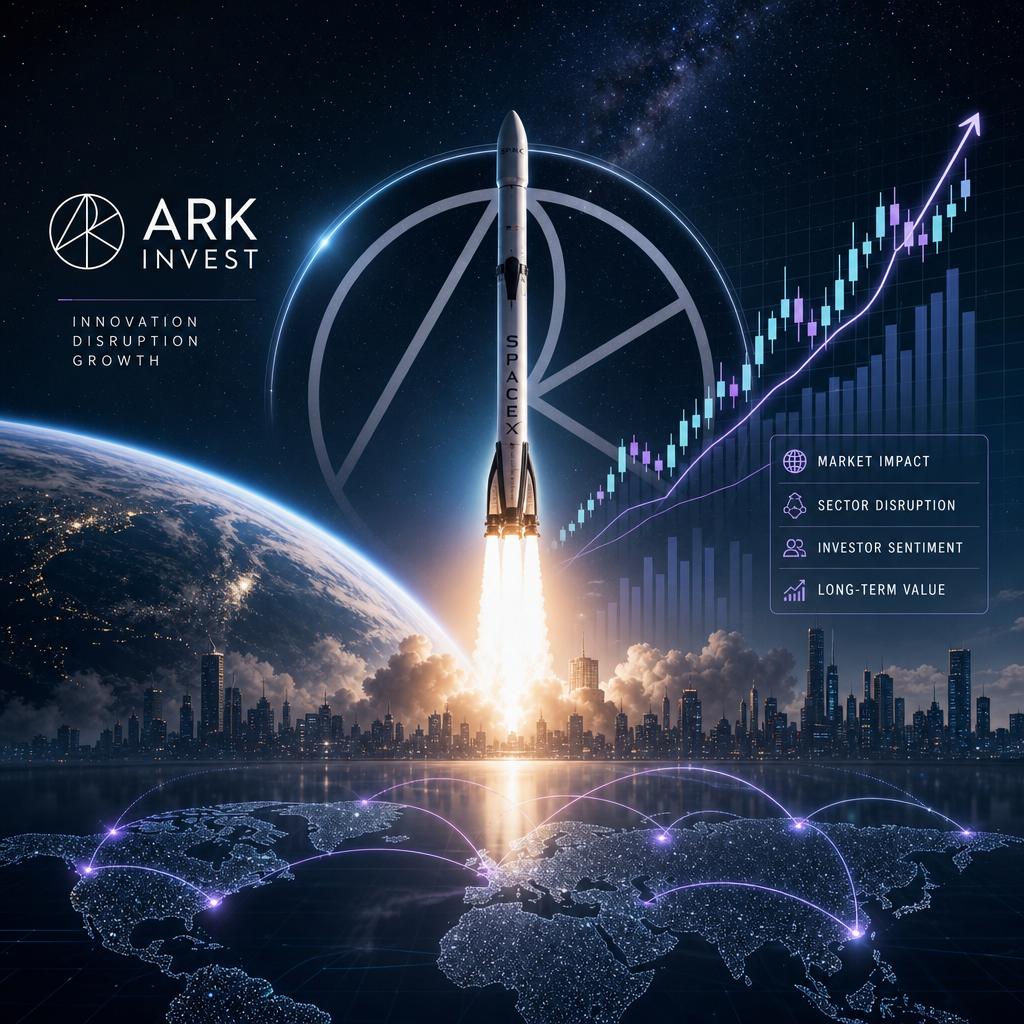 Ark Invest bought more than $500 million worth of SpaceX shares on IPO day implications of Ark Invest's SpaceX Investment for Market Dynamics