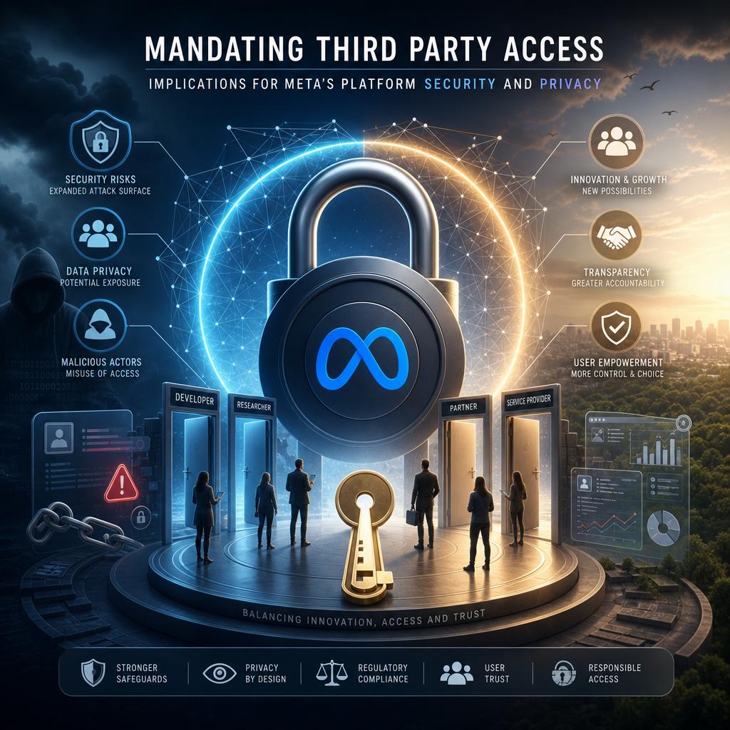 EU Orders Meta to Open WhatsApp to Rival AI Chatbots—Meta Calls It 'Regulatory Overreach' Implications of Mandating Third Party Access for meta’s Platform Security and Privacy