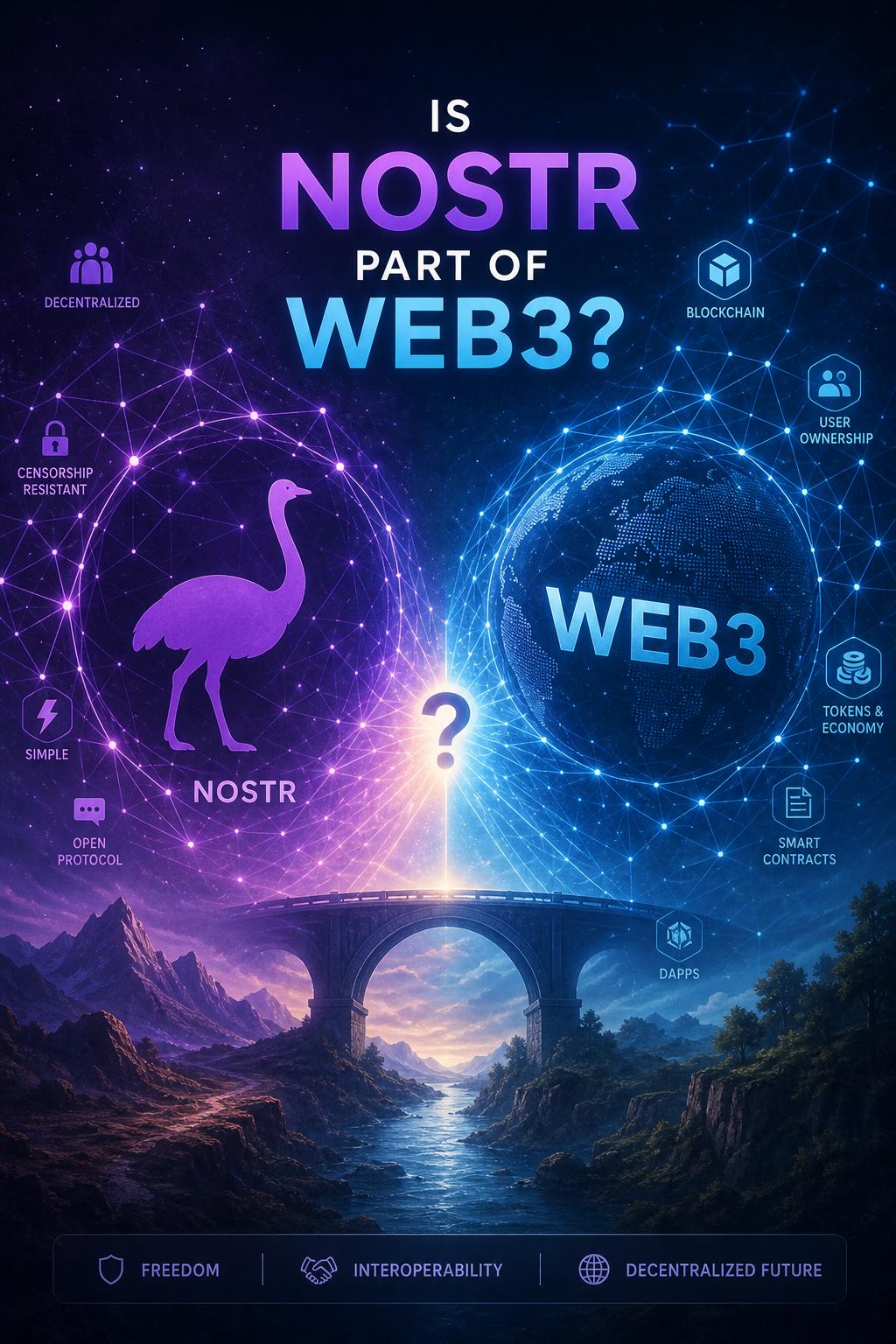 Is Nostr part of Web3? Is Nostr part of Web3?