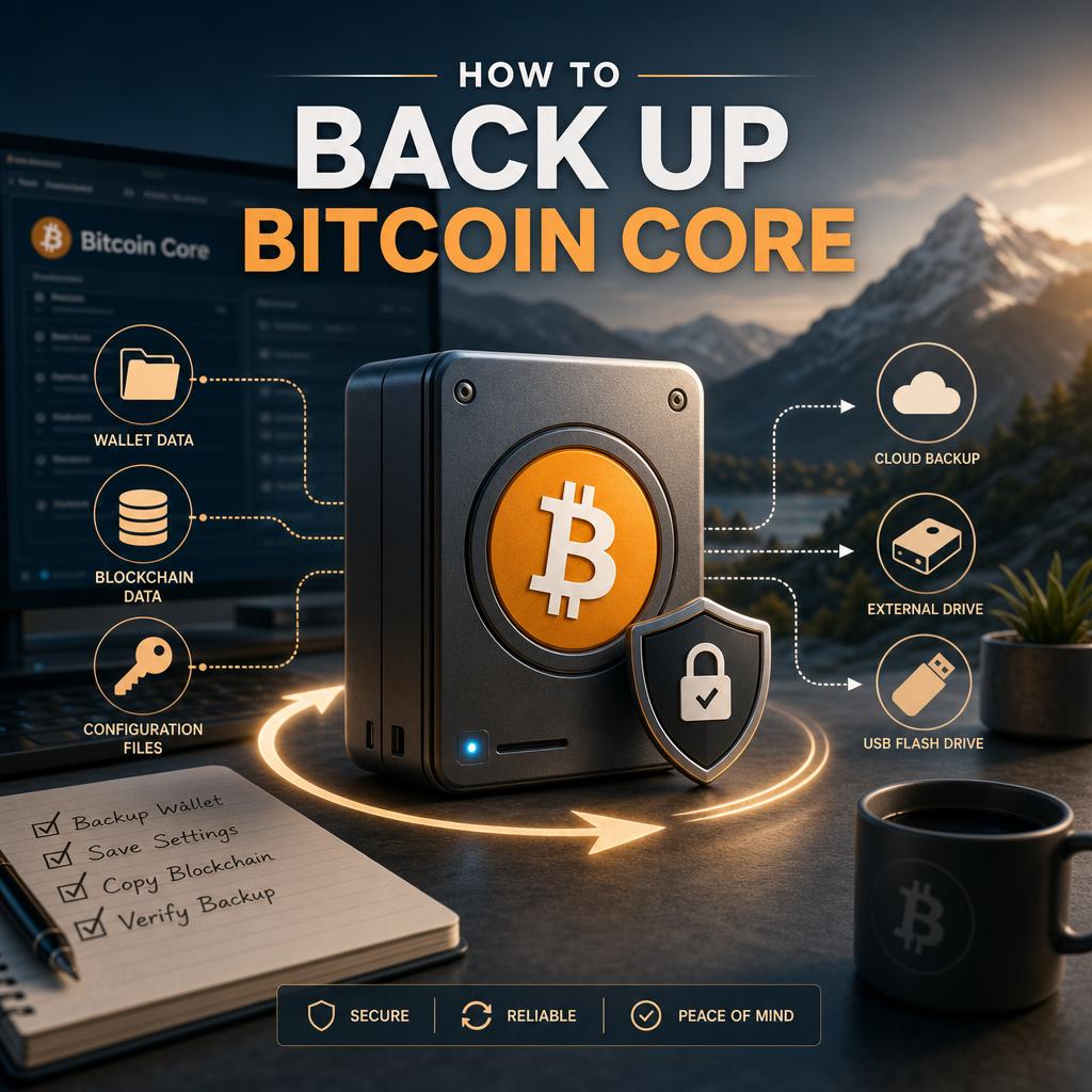 How to Back Up Bitcoin Core How to Back Up Bitcoin Core