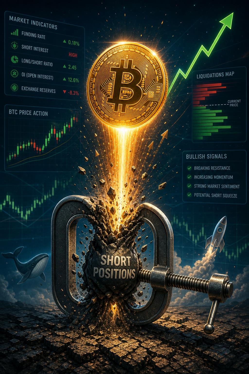 Bitcoin bears face $2.6B trap as BTC funding rate drops: Is a short squeeze brewing? Analyzing Market Indicators Suggesting a Potential Short Squeeze in Bitcoin