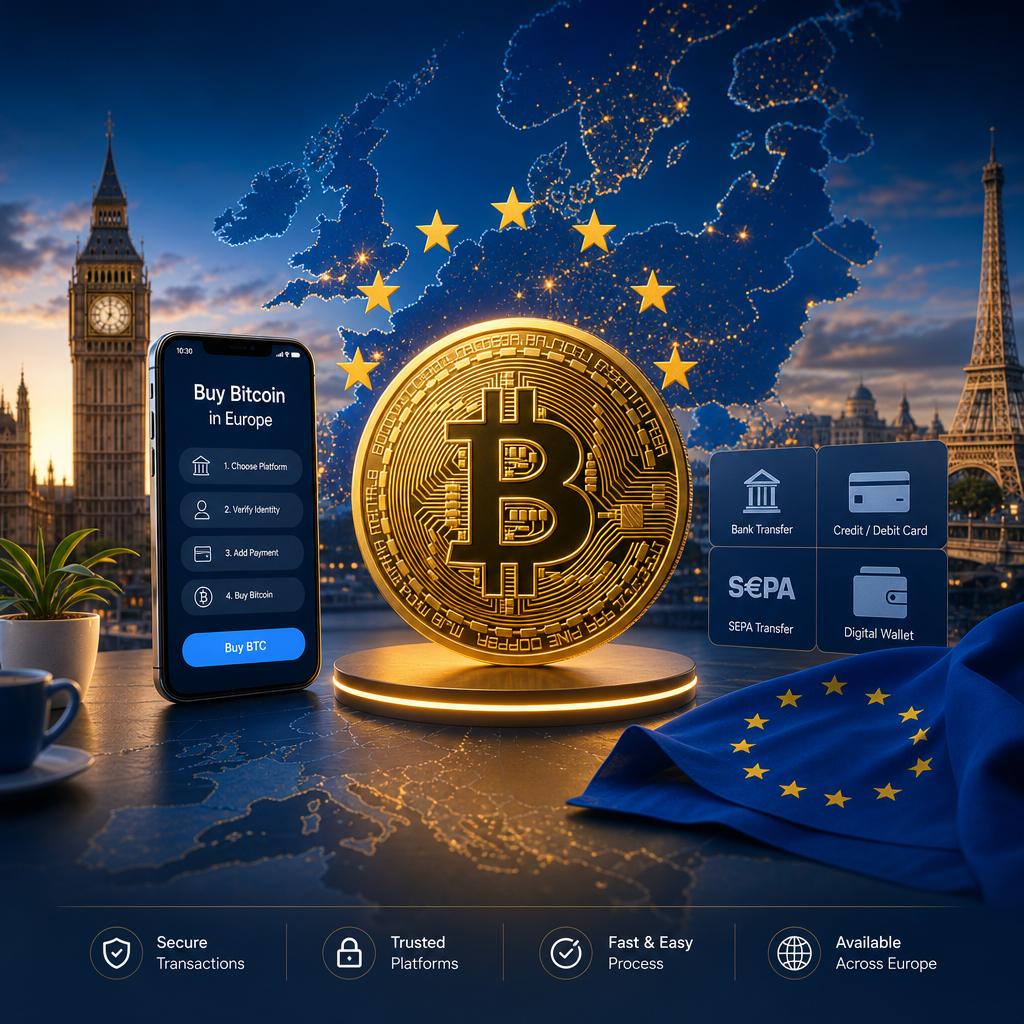 How to Buy Bitcoin in Europe How to Buy Bitcoin in Europe