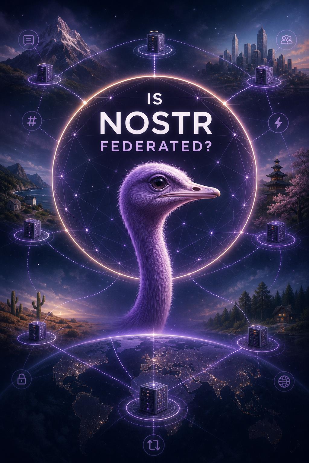 Is Nostr federated? Is Nostr federated?