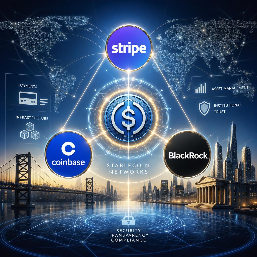 Circle craters 17% as Stripe, Coinbase and BlackRock back rival stablecoin network Analyzing the Strategic Alliances of Stripe Coinbase and BlackRock in Stablecoin Networks