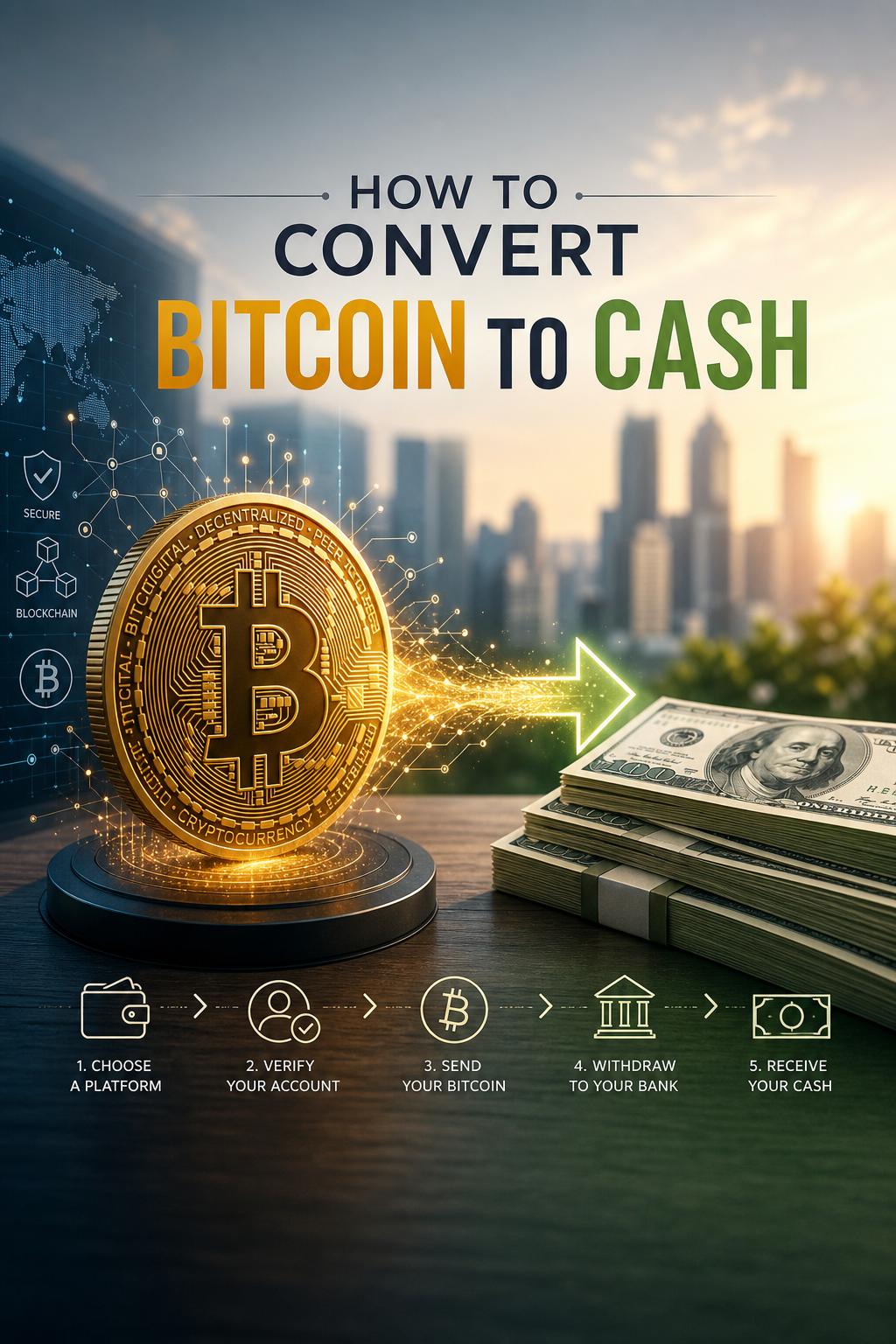 How to Convert Bitcoin to Cash how to convert Bitcoin to Cash