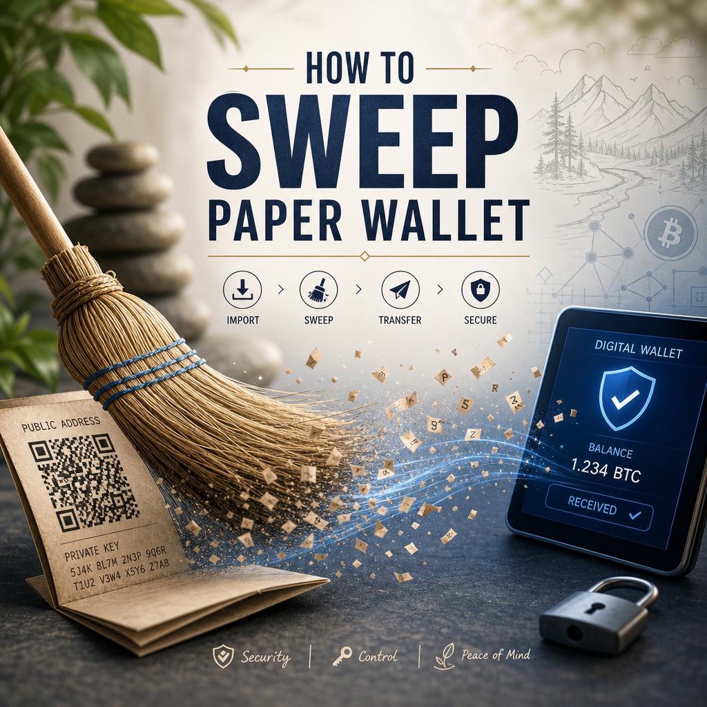 How to Sweep Paper Wallet how to Sweep Paper Wallet