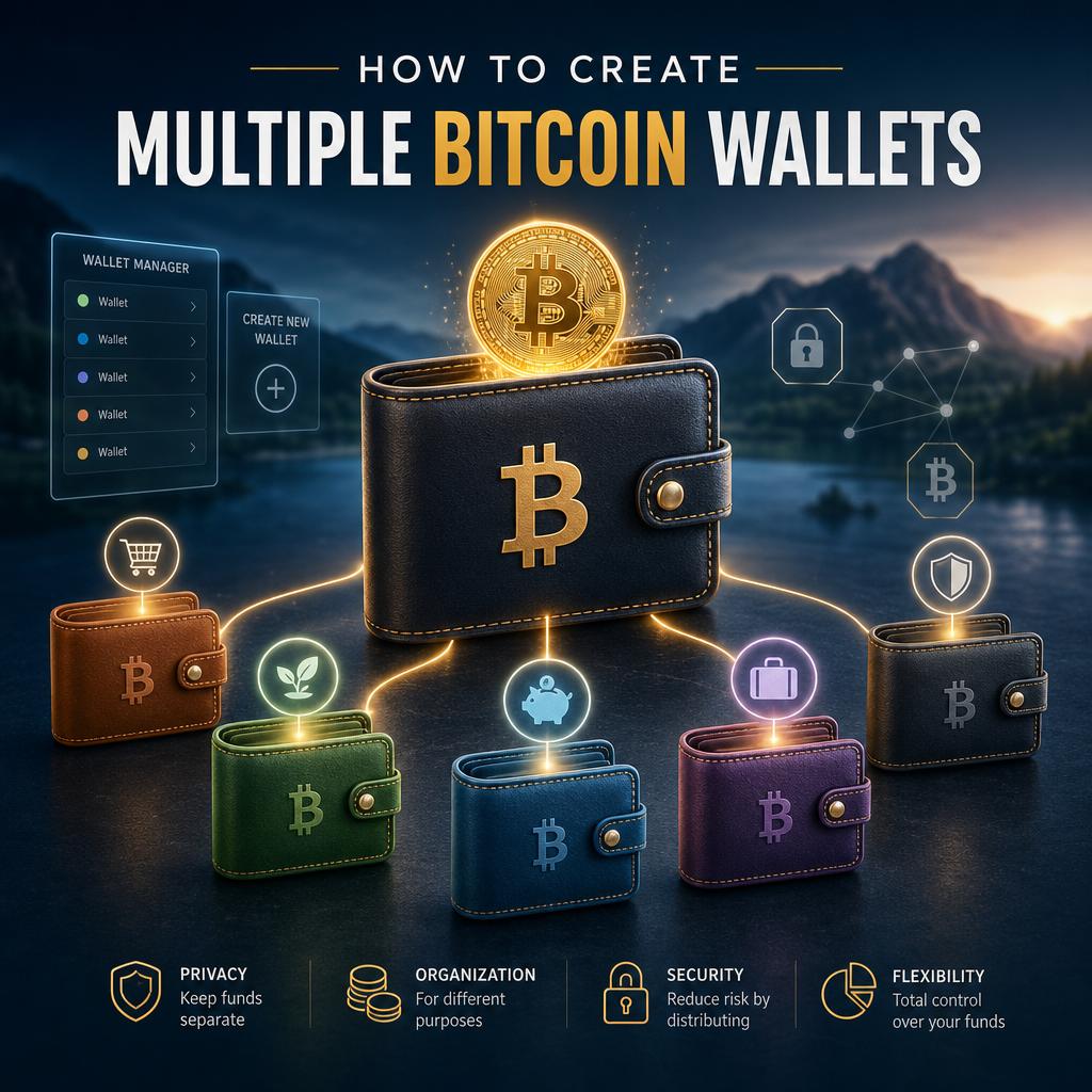 How to Create Multiple Bitcoin Wallets How to Create Multiple Bitcoin Wallets