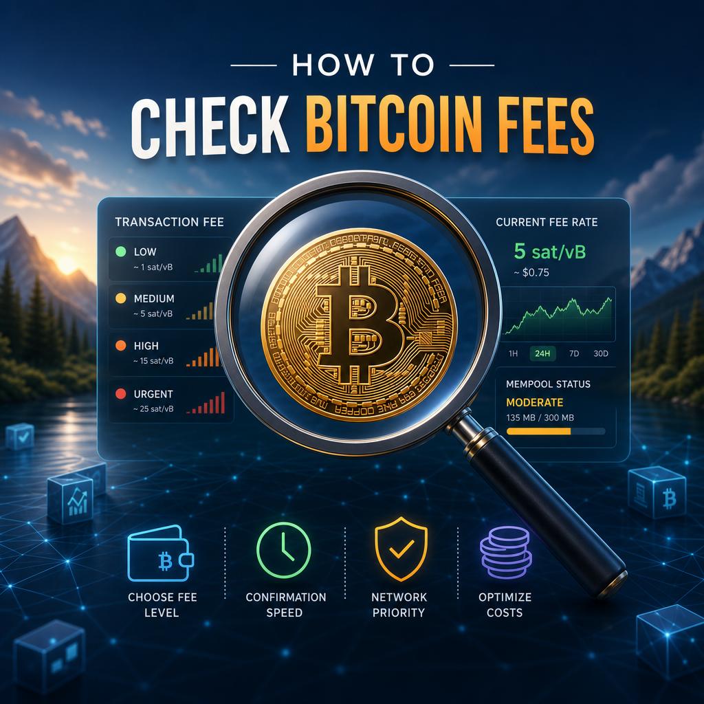 How to Check Bitcoin Fees How to Check Bitcoin Fees