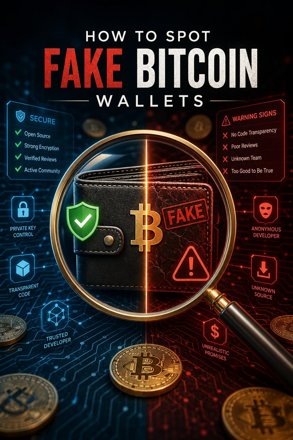 How to Spot Fake Bitcoin Wallets How to Spot Fake Bitcoin Wallets