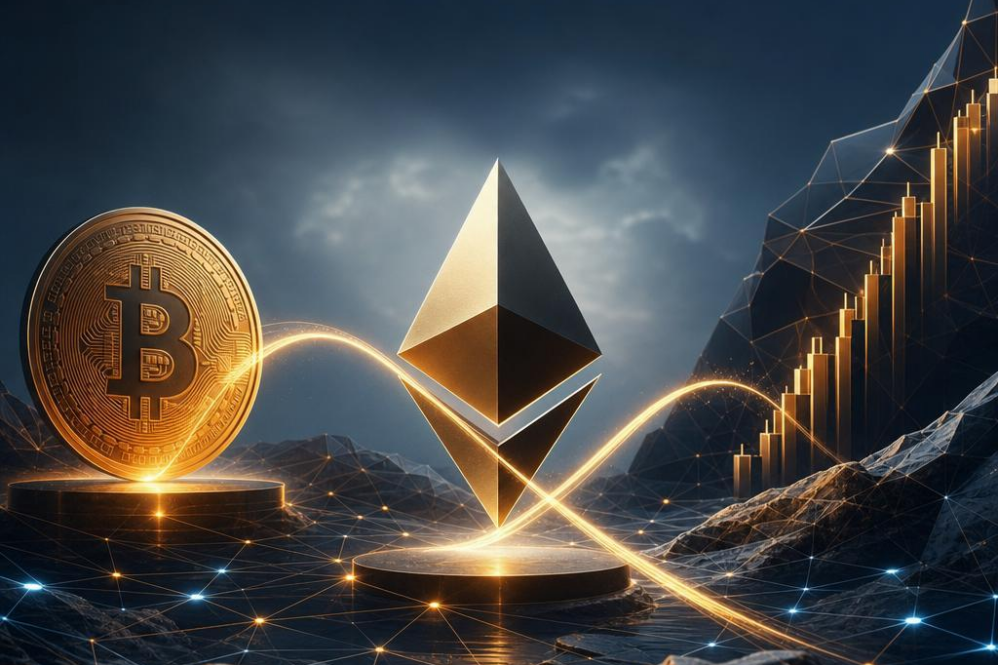 Ethereum forms golden cross against Bitcoin after June rally