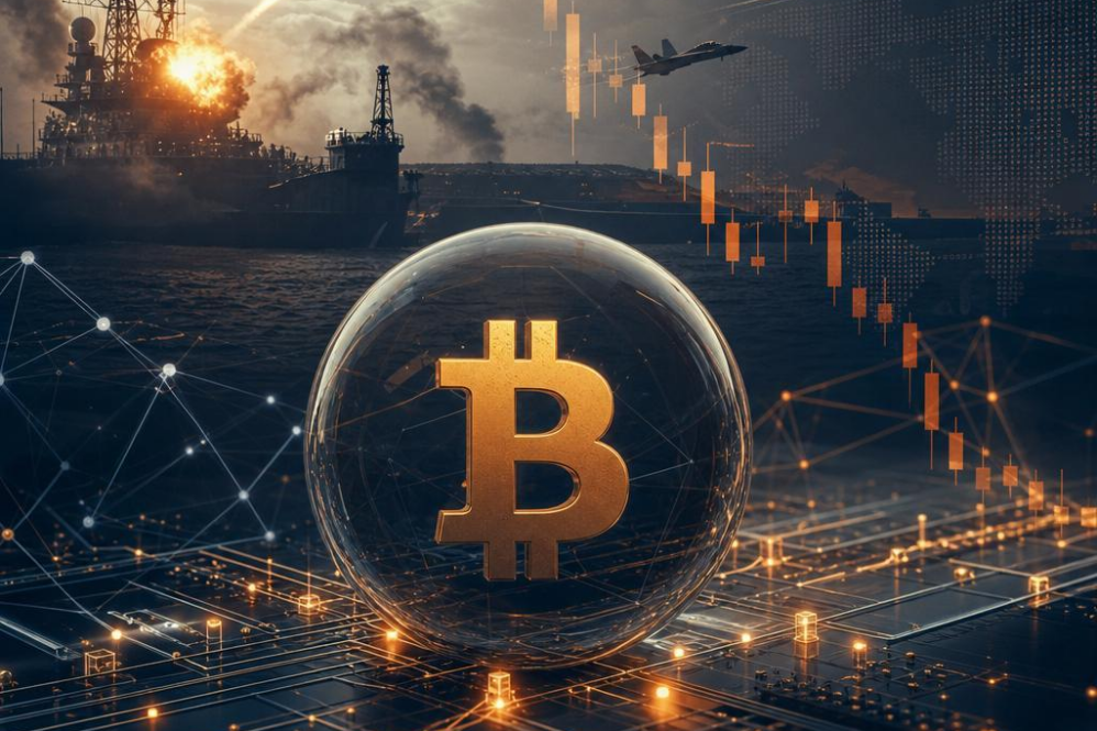 US strikes Iranian naval base as Bitcoin dips below $73K on geopolitical shock
