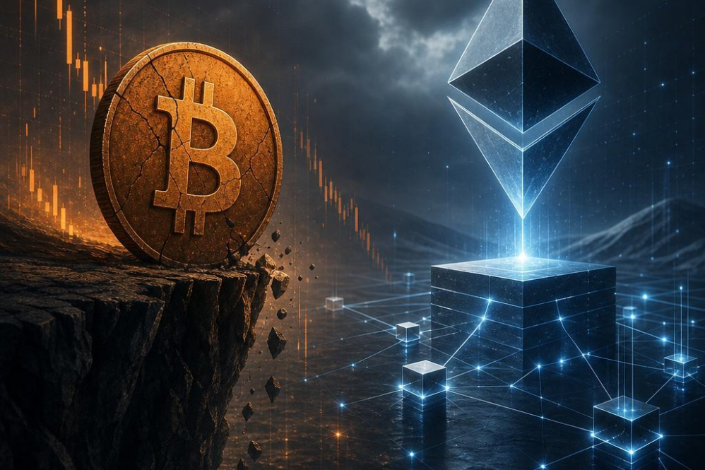 Ether Outpaces Bitcoin as Macro Crosswinds Trap BTC Near $65,000