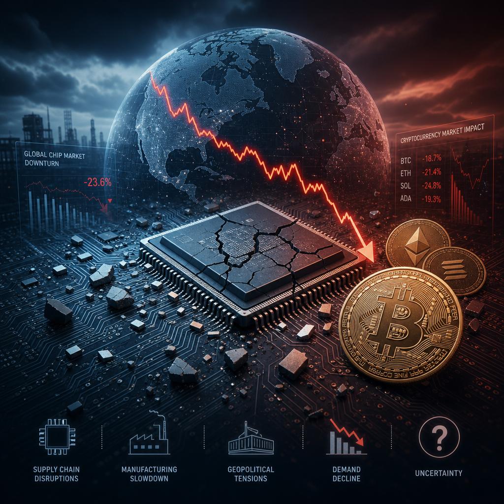 Live markets: Bitcoin slips to $63,000 as the chip rout goes global Analyzing the Global Chip Sector Downturn and Its Impact on Cryptocurrency