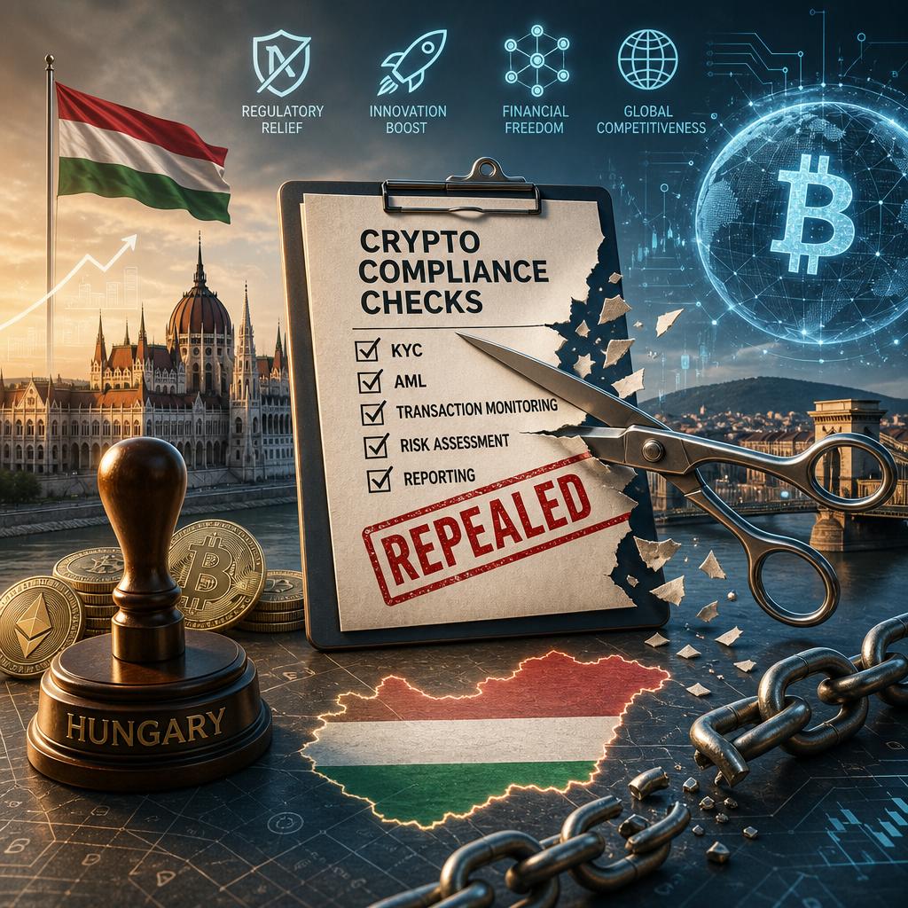 Hungary repeals crypto checks as first MiCA license is granted Detailed Analysis of Hungary's Repeal of Crypto Compliance Checks