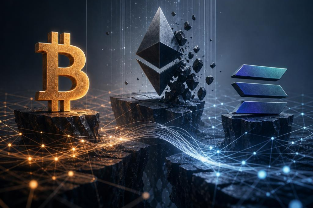 Bitcoin, Ether and Solana Losses Deepen as GSR Cuts ETH Exposure