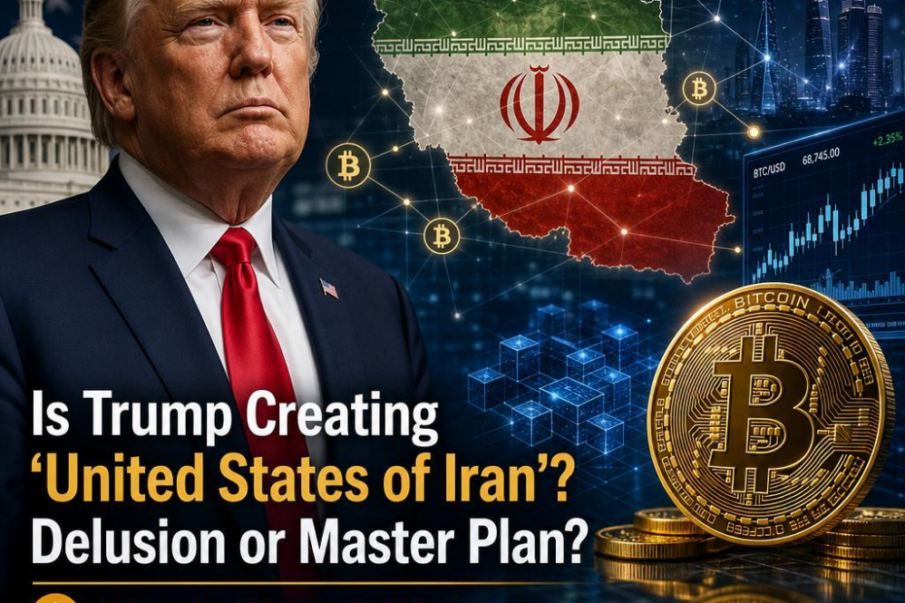 Is Trump Creating ‘United States of Iran’? Delusion or Master Plan? Bitcoin Waits & Watches