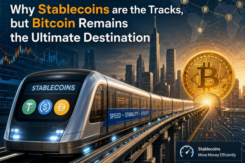 THE STREET: Why Stablecoins are the Tracks, but Bitcoin Remains the Ultimate Destination
