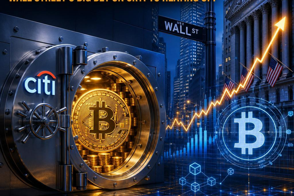 Citi Vaults into Bitcoin: Wall Street’s Big Bet on Crypto Heating Up!