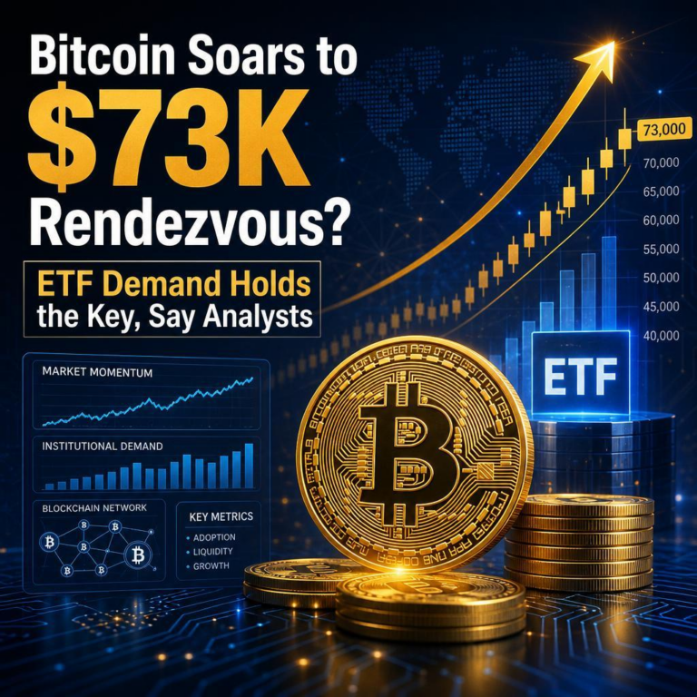 Bitcoin Soars to $73K Rendezvous? ETF Demand Holds the Key, Say Analysts